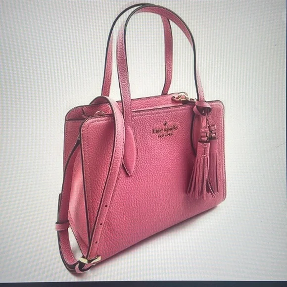 Kate Spade Small Pink Satchel Bag - Picture 3 of 13